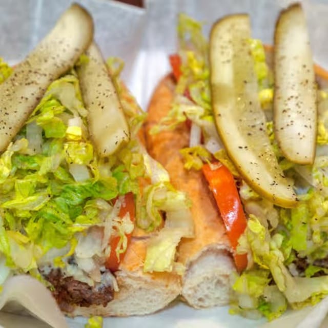 Cheeseburger Sub.
