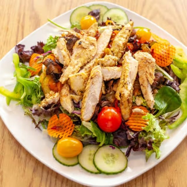 Stir Fry Chicken Salad.