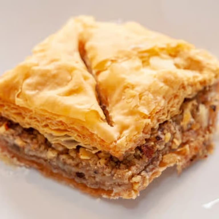 Indulge in our baklava