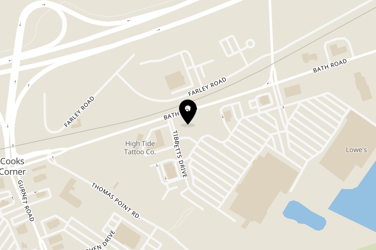 Map showing the location of Antigoni’s Pizza Antigoni’s Pizza Brunswick on 232 Bath Rd in Brunswick