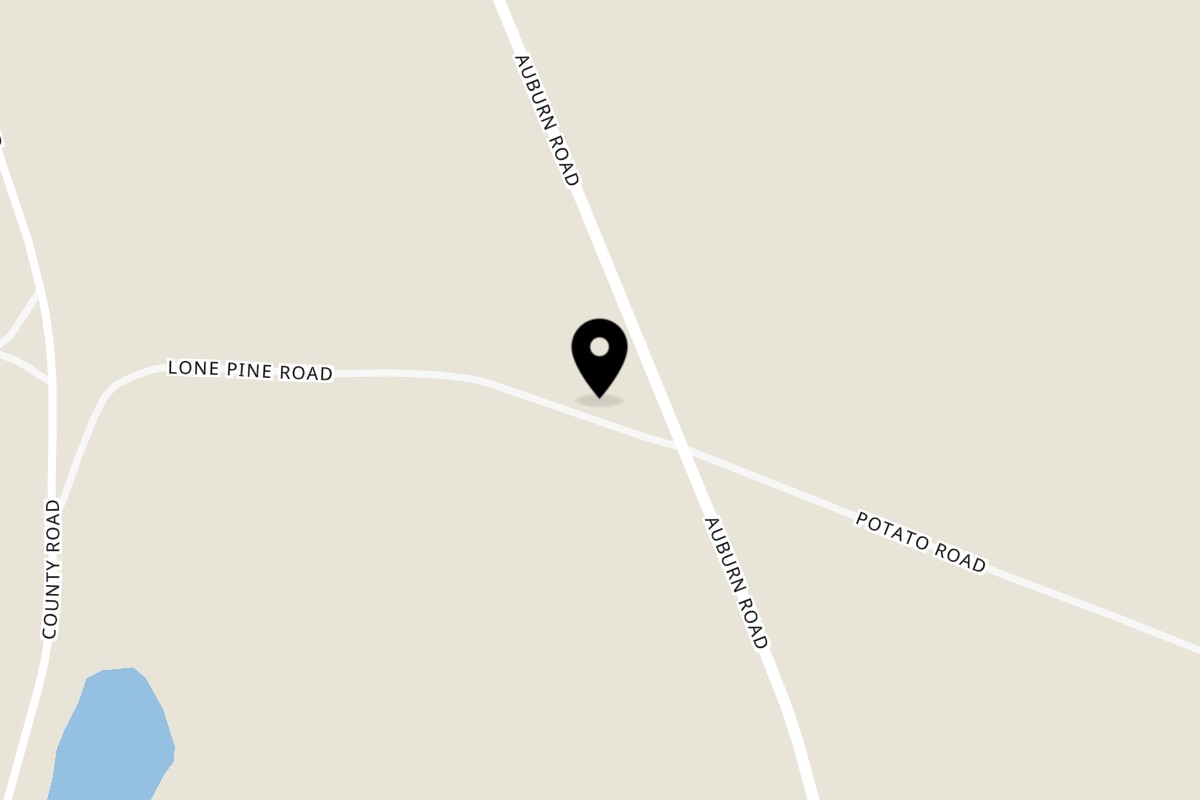 Map showing the location of Antigoni’s Pizza Turner - Antigoni's Pizza on 792 Auburn Rd in Turner